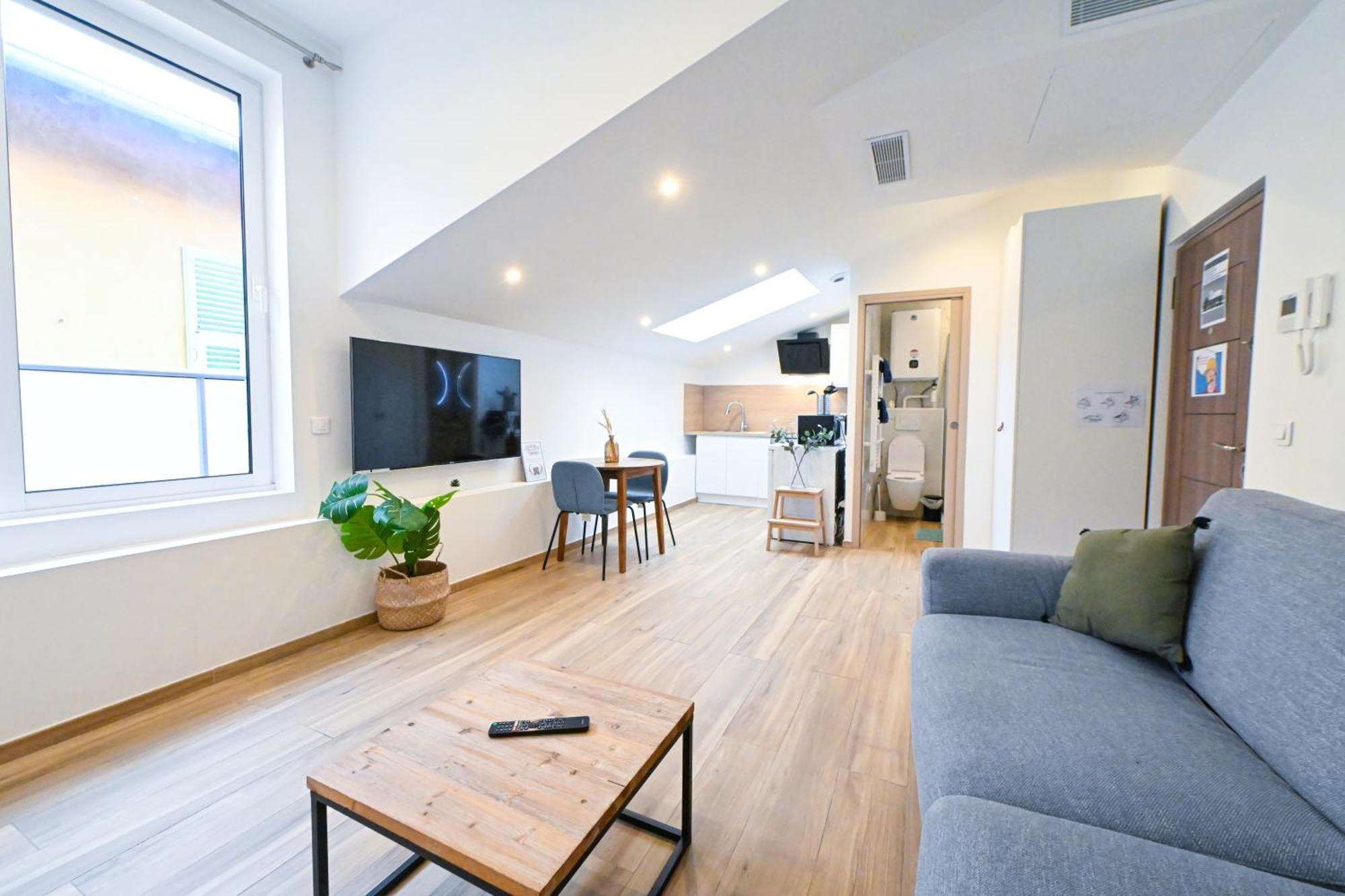Beau Studio Cozy Centre Ville Et Plages N13 Nice Exterior photo